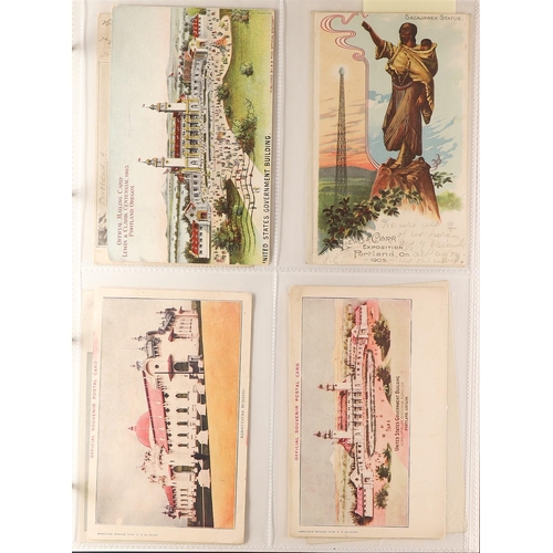 82 - COLLECTIONS & ACCUMULATIONS UNITED STATES EXHIBITIONS - 1905 LEWIS & CLARK CENTENNIAL EXPOSITION a c... 