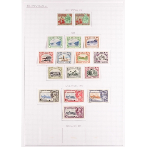 939 - TRINIDAD & TOBAGO 1885-1935 MINT COLLECTION incl. Trinidad Postage Due 1885 set, 1913-23 set to 5s w... 