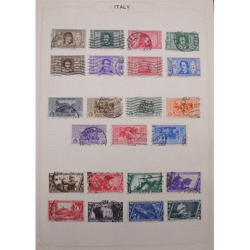 94 - COLLECTIONS & ACCUMULATIONS EUROPE SOUTH mint & used (mostly used) collection of 20th Century issues... 