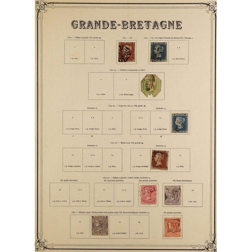 972 - GREAT BRITAIN 1841-1990's MINT & USED COLLECTION Presented on Yvert printed or generic album pages. ... 