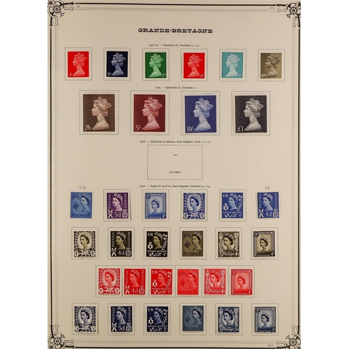 972 - GREAT BRITAIN 1841-1990's MINT & USED COLLECTION Presented on Yvert printed or generic album pages. ... 