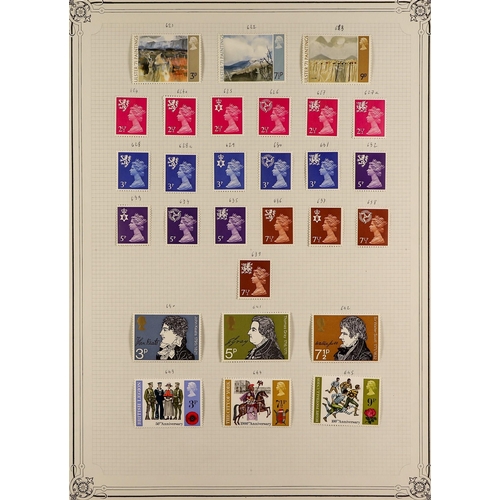 972 - GREAT BRITAIN 1841-1990's MINT & USED COLLECTION Presented on Yvert printed or generic album pages. ... 