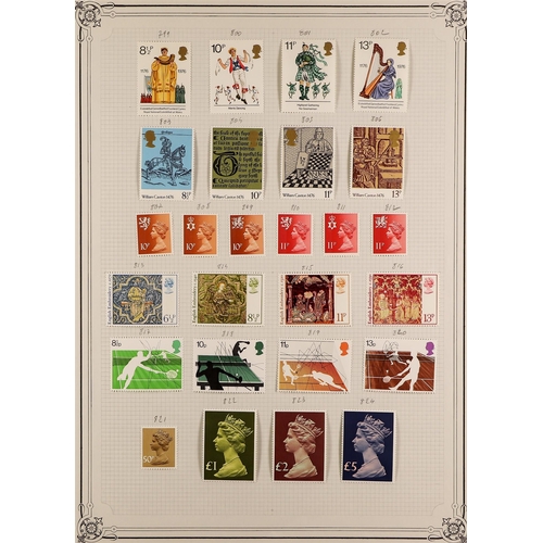 972 - GREAT BRITAIN 1841-1990's MINT & USED COLLECTION Presented on Yvert printed or generic album pages. ... 