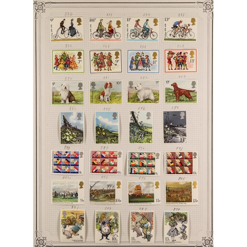 972 - GREAT BRITAIN 1841-1990's MINT & USED COLLECTION Presented on Yvert printed or generic album pages. ... 