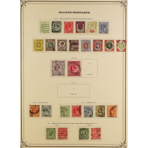 972 - GREAT BRITAIN 1841-1990's MINT & USED COLLECTION Presented on Yvert printed or generic album pages. ... 