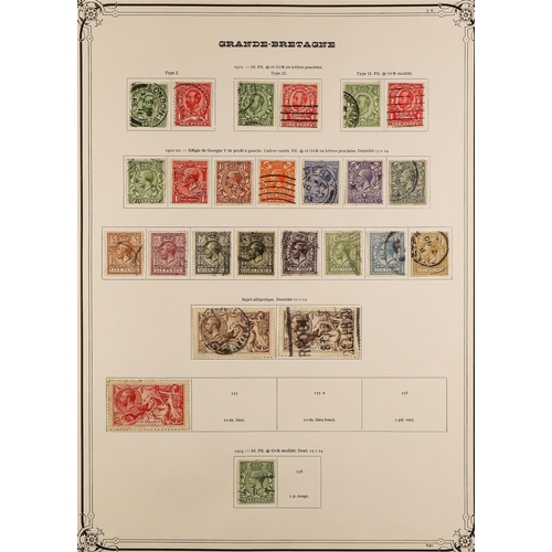 972 - GREAT BRITAIN 1841-1990's MINT & USED COLLECTION Presented on Yvert printed or generic album pages. ... 