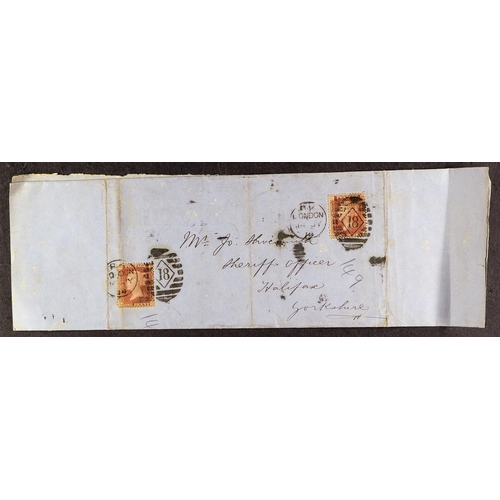 977 - GREAT BRITAIN POSTAL HISTORY RANGE a mainly Queen Victoria range of covers and cards etc, incl. pre-... 