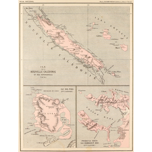 445 - FRENCH COLONIES NEW CALEDONIA 1905-49 a mainly fine used collection in an album, incl. 1905-07 set, ... 