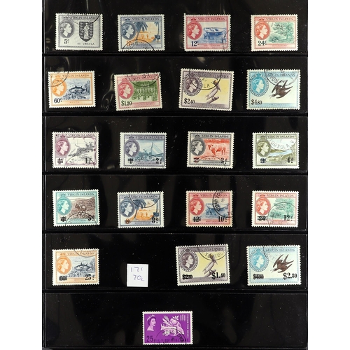 148 - BR. VIRGIN IS. 1937-65 FINE USED COLLECTION incl. 1938-47 set, 1949 Wedding set, 1952 set, 1956-62 s... 