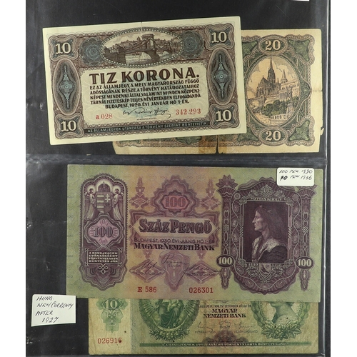 2 - BANK NOTE COLLECTION. Includes Russia 1917-1919, Siberia 1919, Georgia 1919, Poland, Bulgaria 1951, ... 