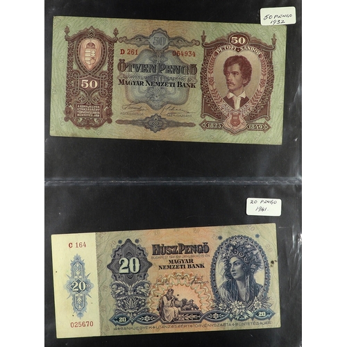 2 - BANK NOTE COLLECTION. Includes Russia 1917-1919, Siberia 1919, Georgia 1919, Poland, Bulgaria 1951, ... 