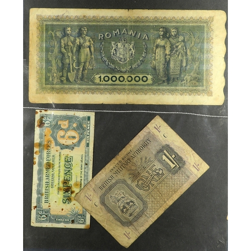 2 - BANK NOTE COLLECTION. Includes Russia 1917-1919, Siberia 1919, Georgia 1919, Poland, Bulgaria 1951, ... 