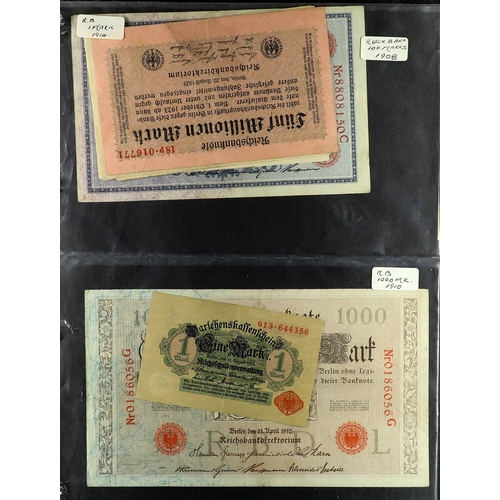 2 - BANK NOTE COLLECTION. Includes Russia 1917-1919, Siberia 1919, Georgia 1919, Poland, Bulgaria 1951, ... 