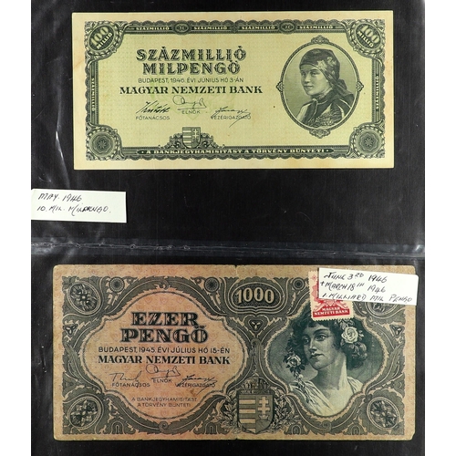 2 - BANK NOTE COLLECTION. Includes Russia 1917-1919, Siberia 1919, Georgia 1919, Poland, Bulgaria 1951, ... 