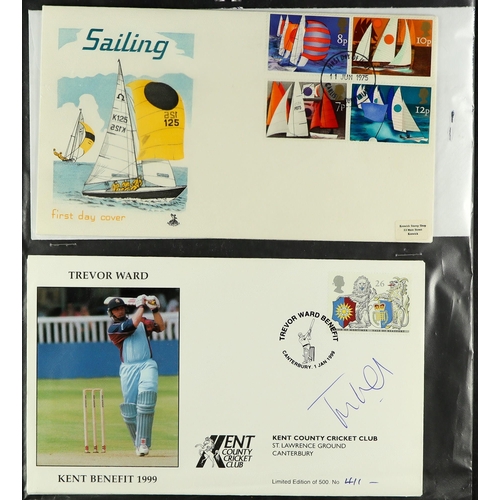 27 - COLLECTIONS & ACCUMULATIONS SPORTS ON STAMPS a world collection in albums, with mint (incl. never hi... 