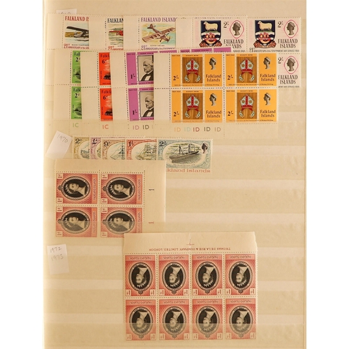 29 - COLLECTIONS & ACCUMULATIONS BRITISH COMMONWEALTH all periods mint or used in four stock books, incl.... 