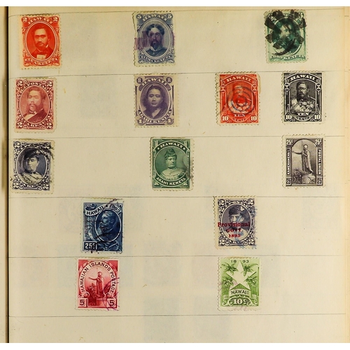 34 - COLLECTIONS & ACCUMULATIONS FOREIGN COUNTRIES - OLD TIME COLLECTION in two spring-back albums, with ... 