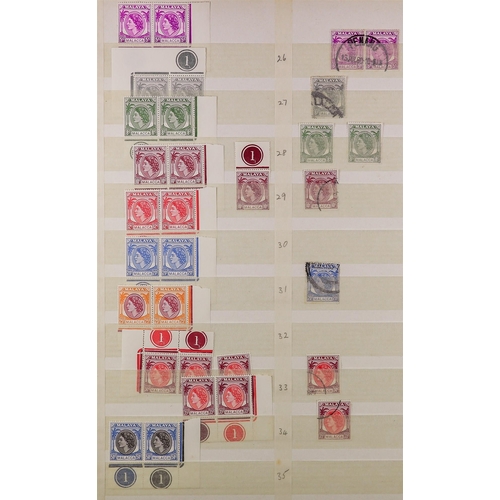 461 - MALAYA STATES MALACCA 1948-62 min and used ranges, some light duplication, incl. KGVI to $1 & $2 min... 