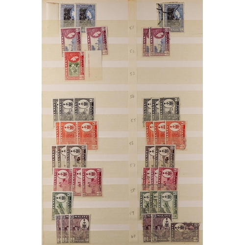 465 - MALAYA STATES PENANG 1948-60's mint and used ranges with light duplication, incl. KGVI mint to $1, U... 