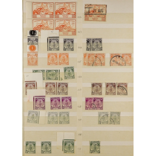 466 - MALAYA STATES PERAK 1889-1960's mint and used ranges, with some light duplication, incl. 1884-1891 v... 