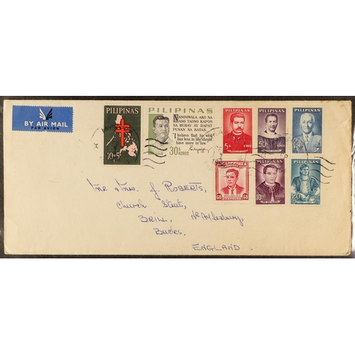 54 - COLLECTIONS & ACCUMULATIONS WORLD SORTER OF FIRST DAY COVERS in 8 albums. A range of countries which... 