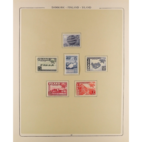 73 - TOPICALS UNIVERSAL POSTAL UNION 1949 Foreign countries collection of mint sets and miniature sheets ... 