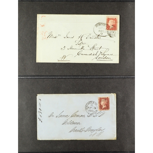 745 - GREAT BRITAIN 1680's - 1913 COVERS COLLECTION of chiefly pre-stamps & Queen Victorian period items i... 