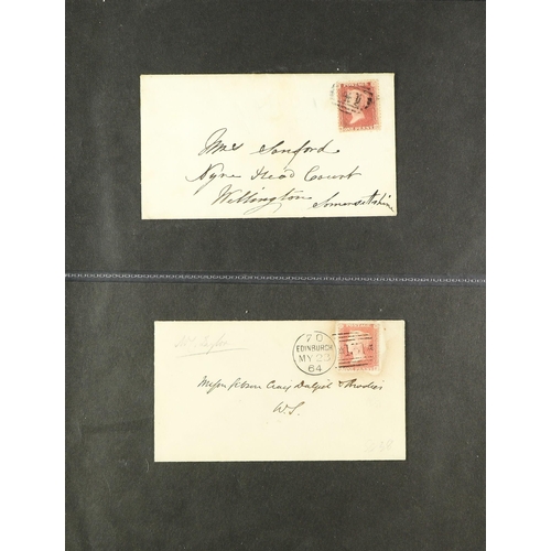 745 - GREAT BRITAIN 1680's - 1913 COVERS COLLECTION of chiefly pre-stamps & Queen Victorian period items i... 