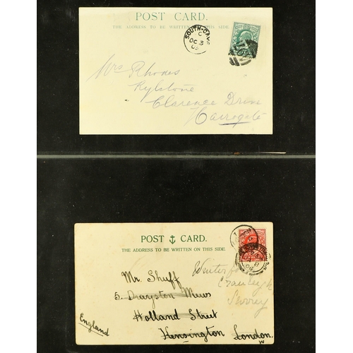 745 - GREAT BRITAIN 1680's - 1913 COVERS COLLECTION of chiefly pre-stamps & Queen Victorian period items i... 