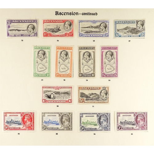 87 - ASCENSION 1922-34 mint range with 1922 set to 1s, 1924-33 set, 1934 set, Jubilee set. S.T.C. £590. (... 