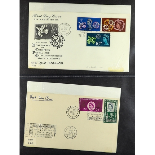 906 - GB.FIRST DAY COVERS 1949-67 a range of earlier and better issues in an album, incl. 1949 UPU (plain)... 