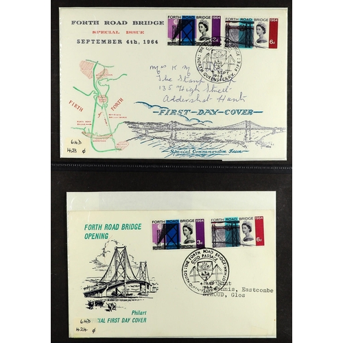 906 - GB.FIRST DAY COVERS 1949-67 a range of earlier and better issues in an album, incl. 1949 UPU (plain)... 