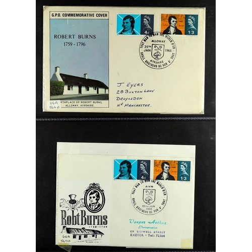 906 - GB.FIRST DAY COVERS 1949-67 a range of earlier and better issues in an album, incl. 1949 UPU (plain)... 