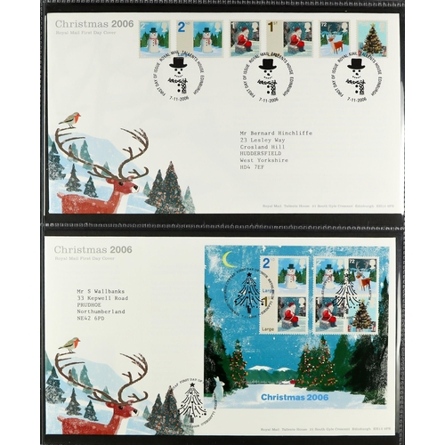 907 - GB.FIRST DAY COVERS 1953 - 2011 comprehensive collection in 12 dedicated Royal Mail albums. Mainly R... 