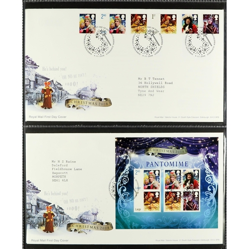 907 - GB.FIRST DAY COVERS 1953 - 2011 comprehensive collection in 12 dedicated Royal Mail albums. Mainly R... 