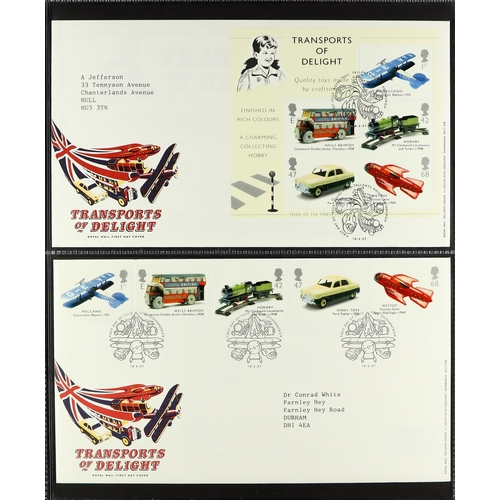 907 - GB.FIRST DAY COVERS 1953 - 2011 comprehensive collection in 12 dedicated Royal Mail albums. Mainly R... 