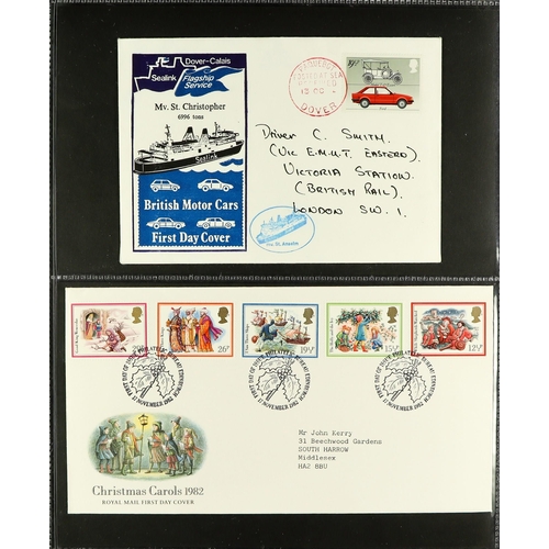 907 - GB.FIRST DAY COVERS 1953 - 2011 comprehensive collection in 12 dedicated Royal Mail albums. Mainly R... 