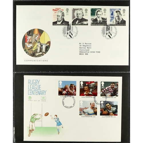 907 - GB.FIRST DAY COVERS 1953 - 2011 comprehensive collection in 12 dedicated Royal Mail albums. Mainly R... 