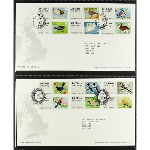 907 - GB.FIRST DAY COVERS 1953 - 2011 comprehensive collection in 12 dedicated Royal Mail albums. Mainly R... 