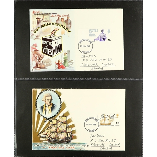 907 - GB.FIRST DAY COVERS 1953 - 2011 comprehensive collection in 12 dedicated Royal Mail albums. Mainly R... 