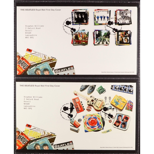 908 - GB.FIRST DAY COVERS 1992 - 2007 collection in 7 dedicated Royal Mail albums. Includes stamp sets, Ma... 