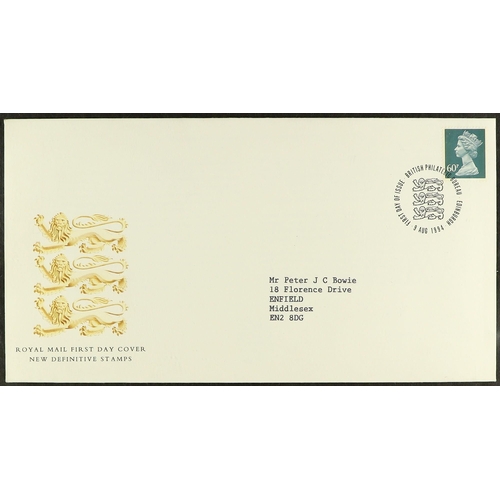 916 - GB.FIRST DAY COVERS SORTER CARTOON with 7 albums. Mainly Royal Mail Commemoratives and Definitives d... 