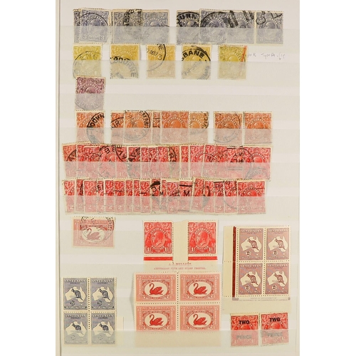 104 - COLLECTIONS & ACCUMULATIONS BRITISH COMMONWEALTH OCEANIA 1870's-2000's stamps & covers assembly in e... 