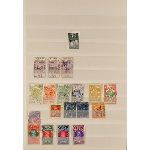 104 - COLLECTIONS & ACCUMULATIONS BRITISH COMMONWEALTH OCEANIA 1870's-2000's stamps & covers assembly in e... 