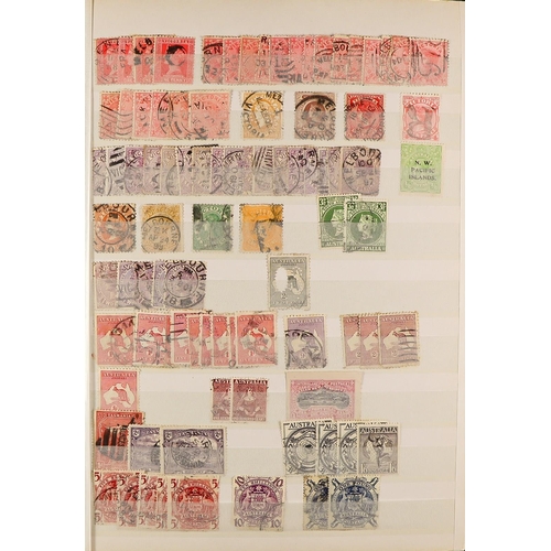 104 - COLLECTIONS & ACCUMULATIONS BRITISH COMMONWEALTH OCEANIA 1870's-2000's stamps & covers assembly in e... 