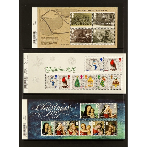 1060 - GB.ELIZABETH II 1971 - 2017 COMPREHENSIVE COLLECTION of commemorative stamps and miniature sheets in... 