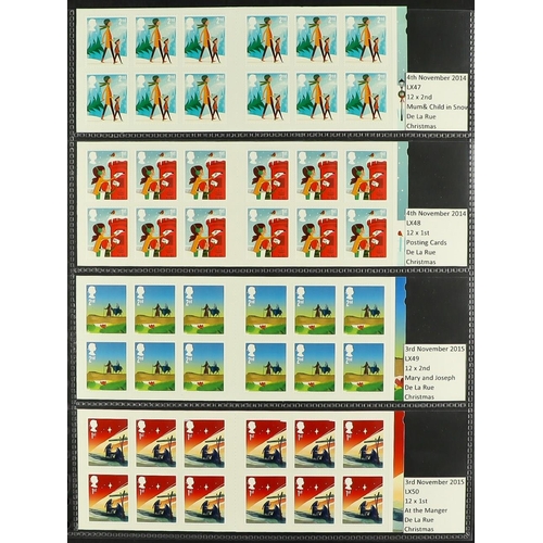 1062 - GB.ELIZABETH II 1978 - 2015 CHRISTMAS BOOKLET COLLECTION. A comprehensive, all different collection,... 