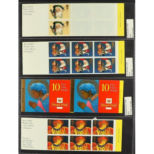 1062 - GB.ELIZABETH II 1978 - 2015 CHRISTMAS BOOKLET COLLECTION. A comprehensive, all different collection,... 