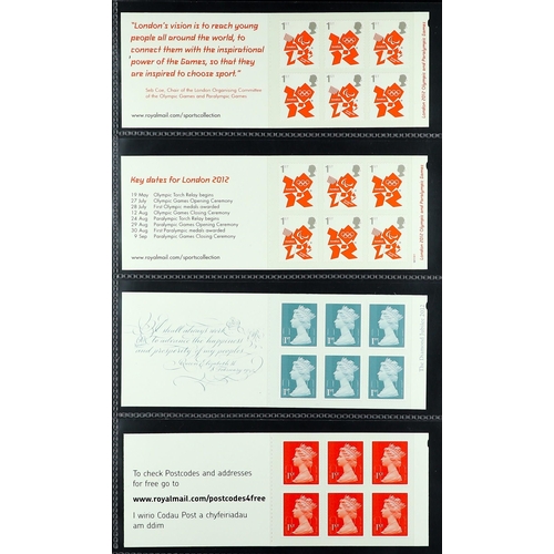 1064 - GB.ELIZABETH II 1993 - 2016 BOOKLET COLLECTION. Most of the collection is 2nd class or higher. All i... 