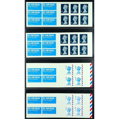 1064 - GB.ELIZABETH II 1993 - 2016 BOOKLET COLLECTION. Most of the collection is 2nd class or higher. All i... 